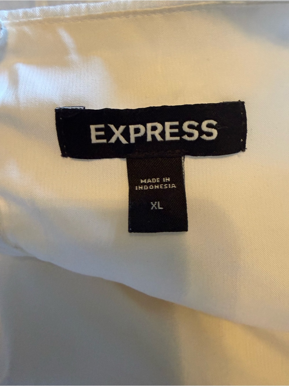 Express XL white maxi sundress NWOT - Picture 3 of 3